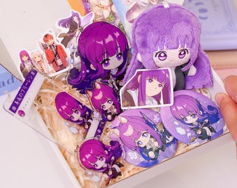 Fern Plush Doll Set – 10cm Plush Doll-Frieren: Beyond Journey's End, Fan Made Collectible Gift