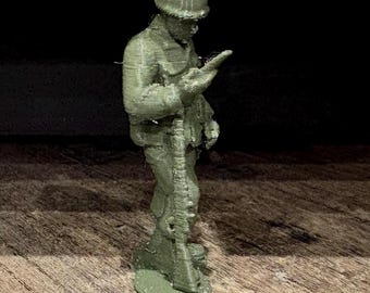 Impression 3D d'hommes de l'armée moderne