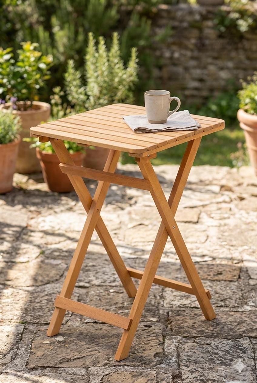 テーブル・チェア・ハンモック FOLDING WOOD TABLE MEDIUM テーブル