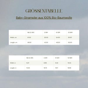 Unisex Babybody Bio Baumwolle | Baby Strampler Junge & Mädchen | 6 Teddy Bär Motiv | Geschenk zu Geburt und Taufe | bild 12