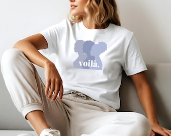 Frauen T-Shirt ""Voilá"" | Frauen Empowerment Shirt | Minimal Design | Frauen Geschenkidee