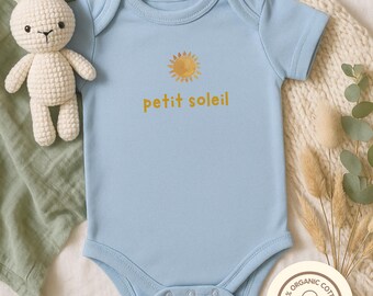 Bio-Baumwolle Baby Strampler | GOTS-zertifiziert | Unisex Baby Outfit | Organic Baby Body Suit | Geschenk zu Geburt, Baby Party & Taufe