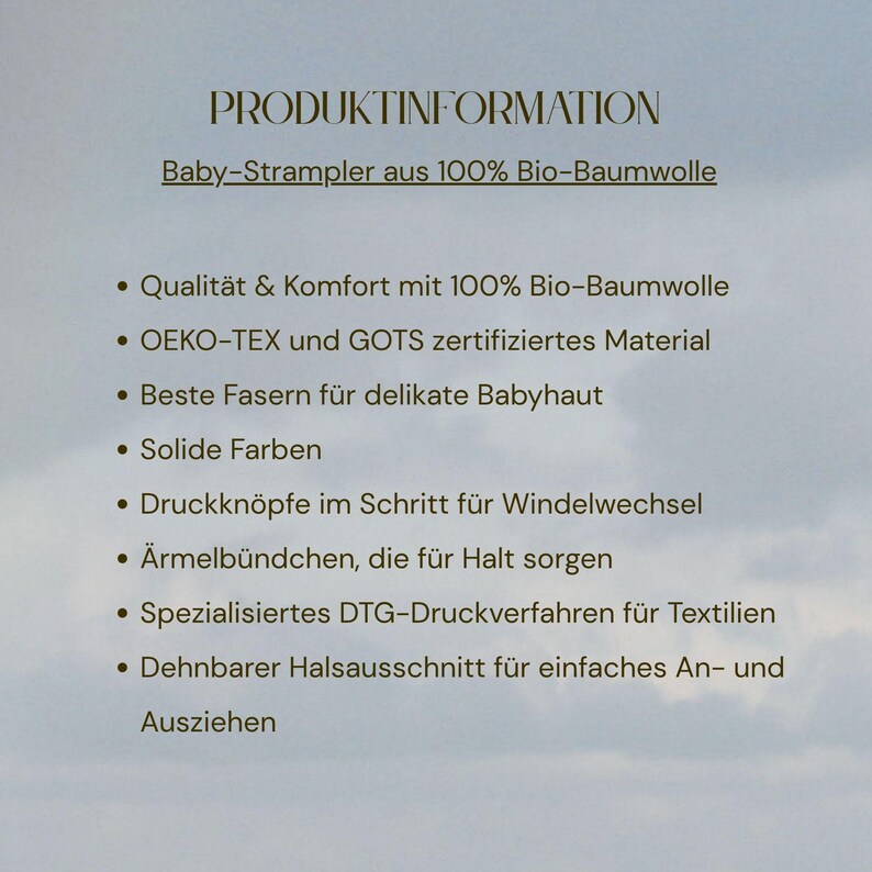 Unisex Babybody Bio Baumwolle | Baby Strampler Junge & Mädchen | 6 Teddy Bär Motiv | Geschenk zu Geburt und Taufe | bild 10