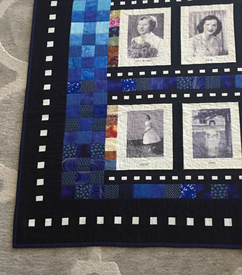 Filmstrip Style Picture Quilt Pattern Etsy