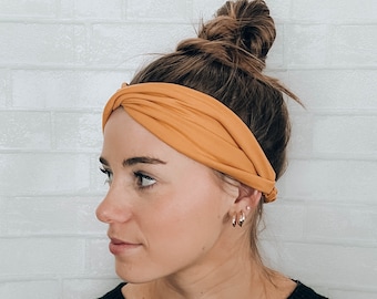 No Slip Softest Headband Ever Mustard Yellow