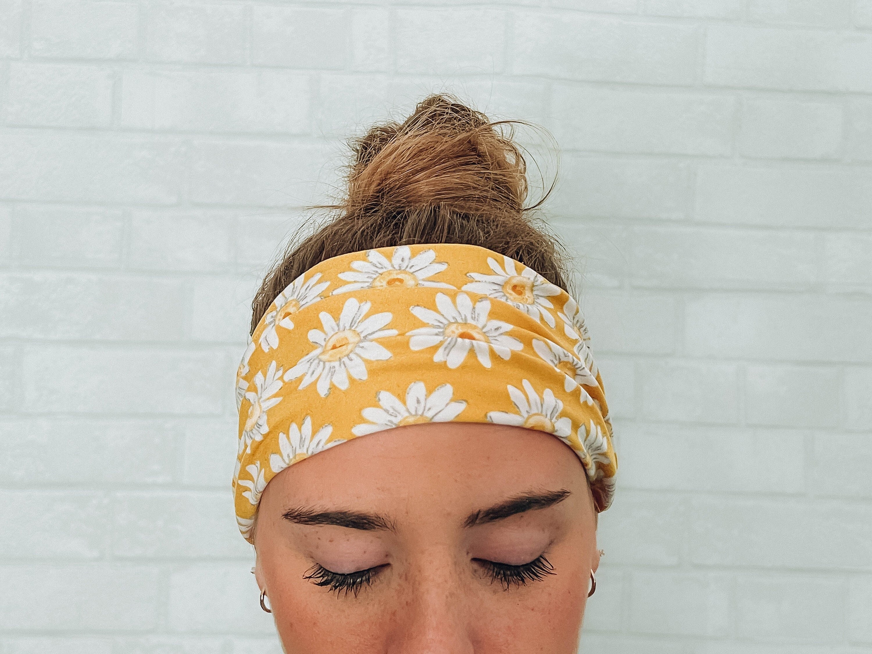 Yellow Floral Headband - Etsy display picture 2