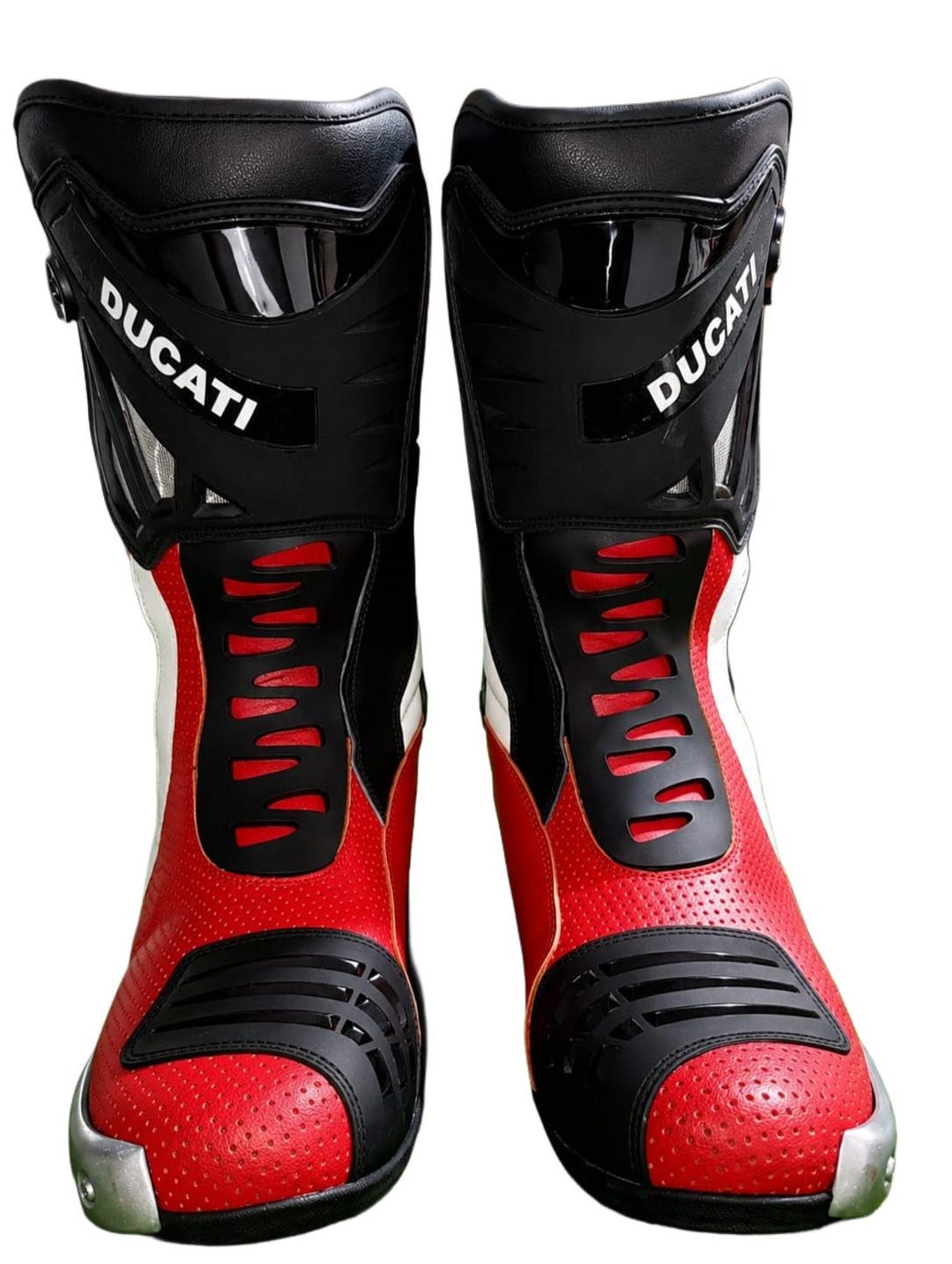 s*u様 TCX Ducati CORSE V5 AIR 44 レーシングブーツ Ducati Corse V5 Air Racing Boots Motorcycle Track Boots - Etsy