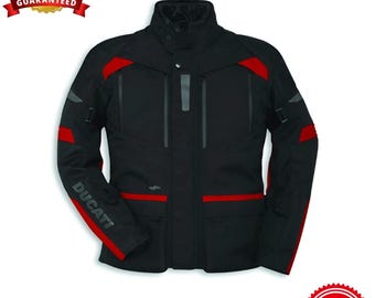 Giacca da uomo Touring Four Seasons DUCATI Tour C3 Nero/Rosso.