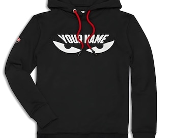 Felpa con cappuccio personalizzata Ducati / Felpa personalizzata per uomo e donna - Maglietta da moto.