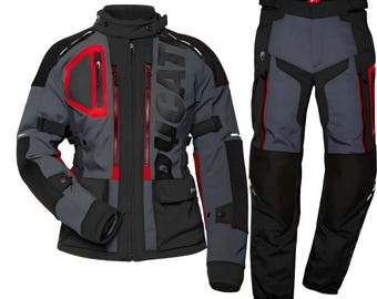 Tuta da motocicletta impermeabile Ducati Strada C5 da donna (giacca, pantaloni)