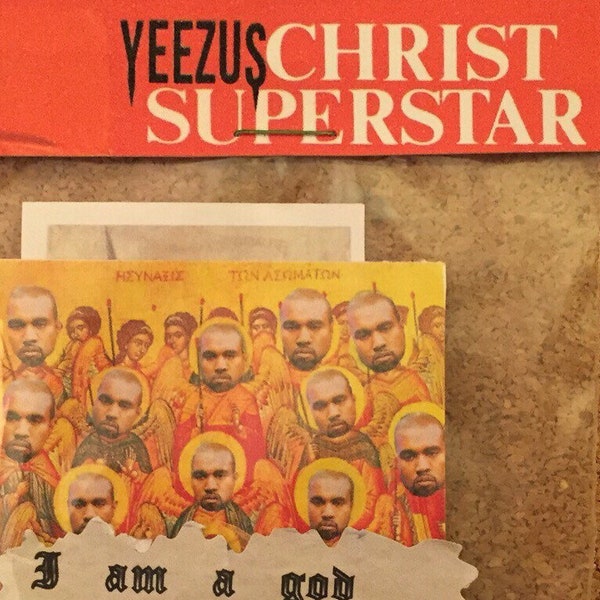 yeezus christ sticker pack