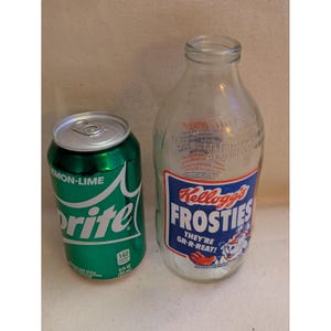 Kelloggs Milk Bottle - Etsy