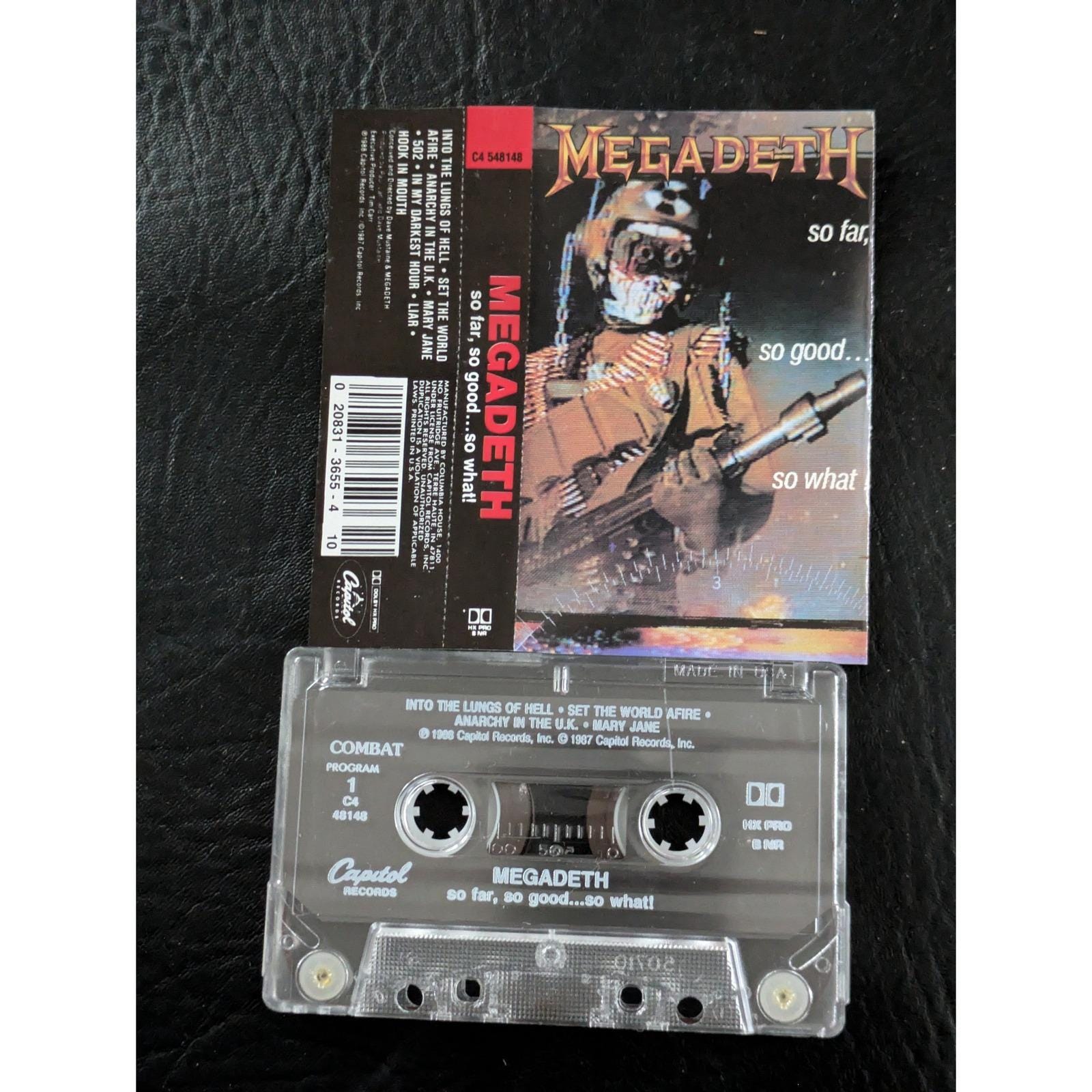 Megadeth so Far so Good - Etsy