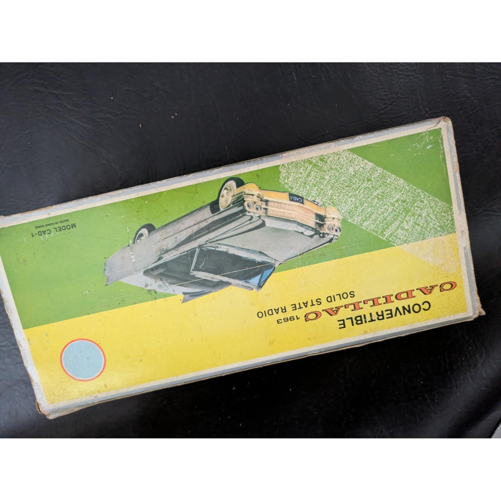 1963 Cadillac Convertible Solid State Radio CAD 1 Vintage Toy Car