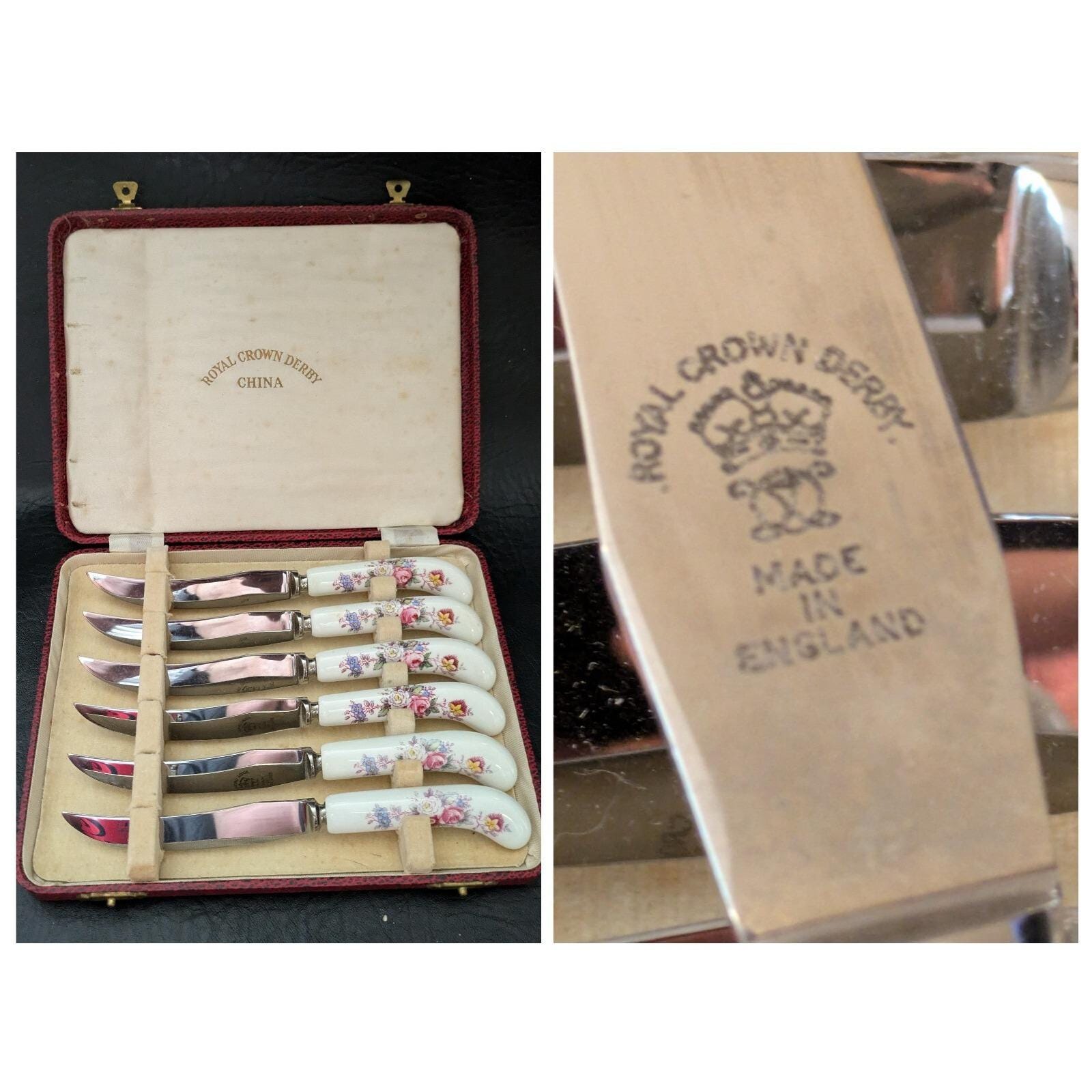 Royal Crown Derby Knife - Etsy Canada