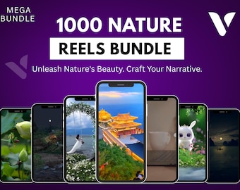 Bundel met 1000+ natuurhaspels | Viraal TikTok, YouTube-content (PLR en MRR)