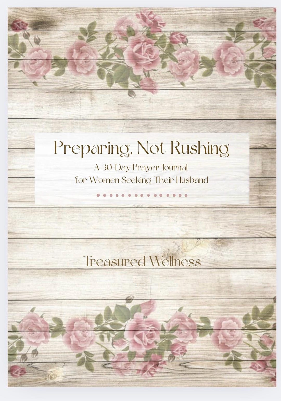 30 Day Christian Prayer Journal for Women | Preparing Not Rushing ...