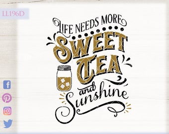 Download Sweet Tea Svg Etsy
