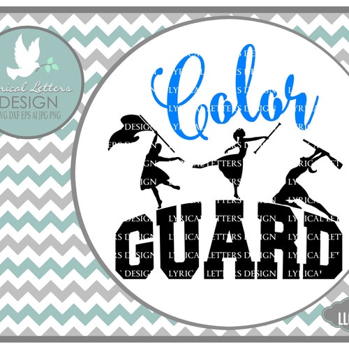 Marching Band Color Guard Rifle Sabre Cut File for Etsy