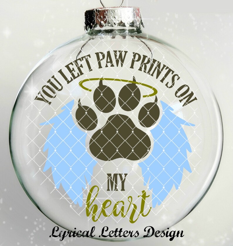 Pet SVG Pet Loss Dog and Cat Ornament Design Collection | Etsy