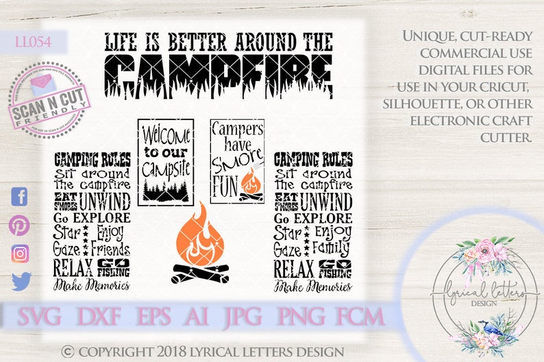 Free Free 161 Camping Rules Svg SVG PNG EPS DXF File