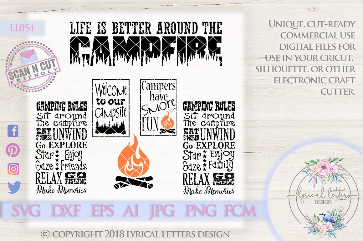Free Free 120 Camping Rules Svg SVG PNG EPS DXF File