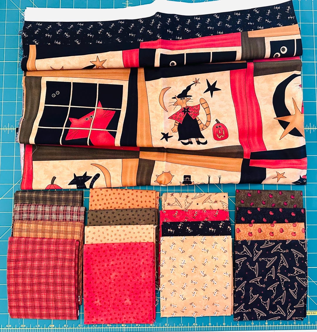 Retired and Rare BITTERSWEET & BOO by Sandy Gervais for Moda 16 Fat ...