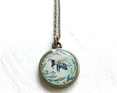 Bee Necklace, Beekeeper Gift, Bee Lover Present, Gardening Flower HoneyBee