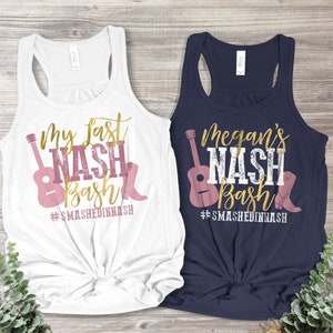 nashville bachelorette shirts | last nash bach bash party shirts | nash bash shirts | bachelorette party shirts MBS-002