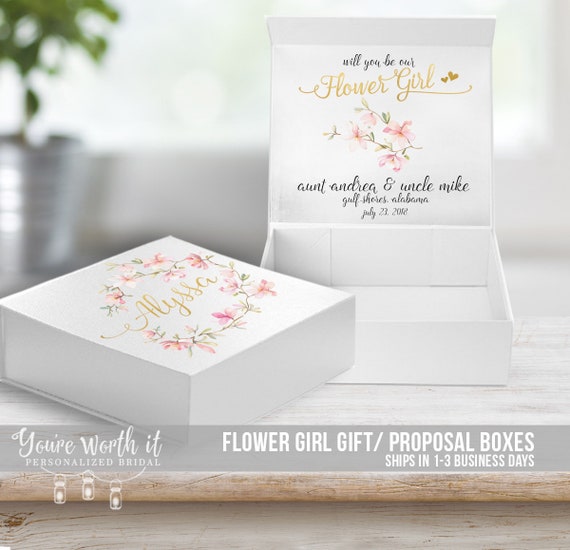 flower girl proposal box