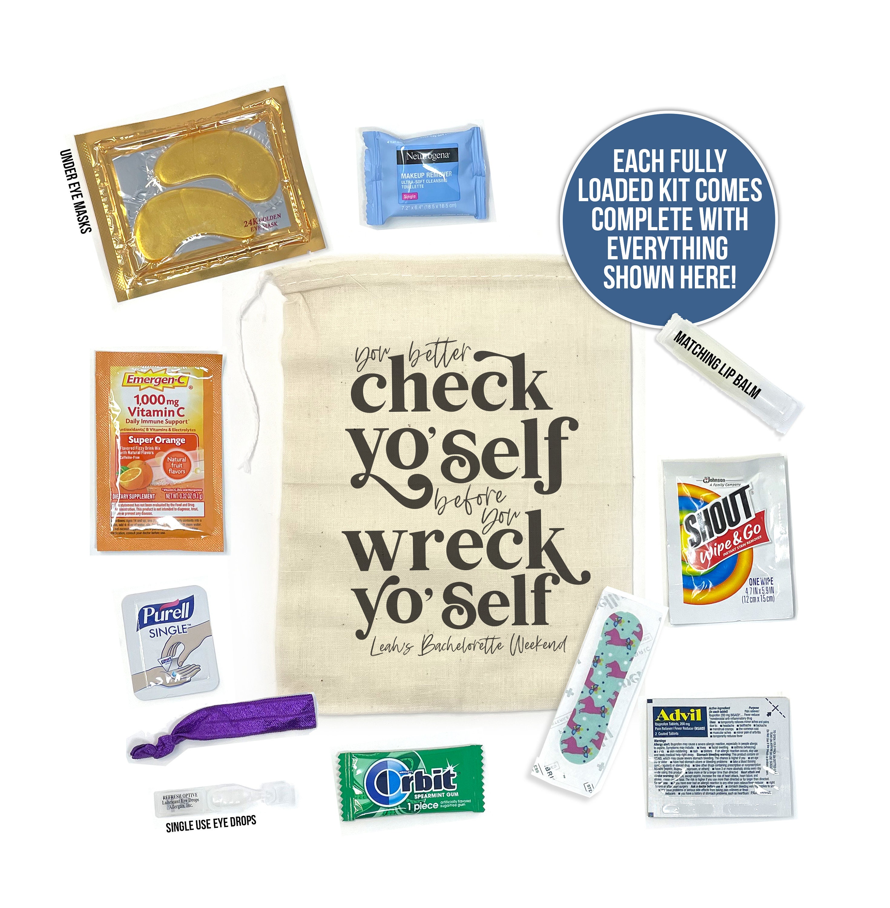 Everything You Need to Include in Hangover Kits for your Guests