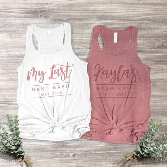 nashville bachelorette party shirts | last nash bach bash | nash bash shirts | bachelorette party shirts 22BRDL-003