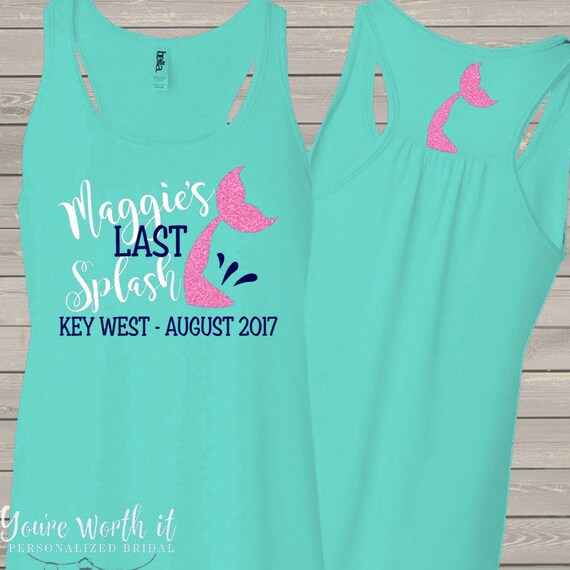mermaid bachelorette shirts