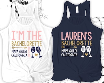 winery bachelorette party tank tops group t-shirts for sonoma valley lake tahoe winery bachelorette or birthday winery party tanks group
