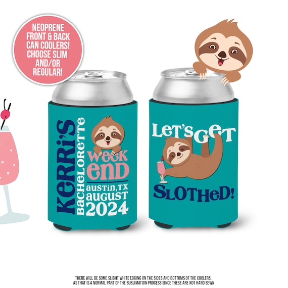 Can Cooler- Sloth Can Cooler- Sloth