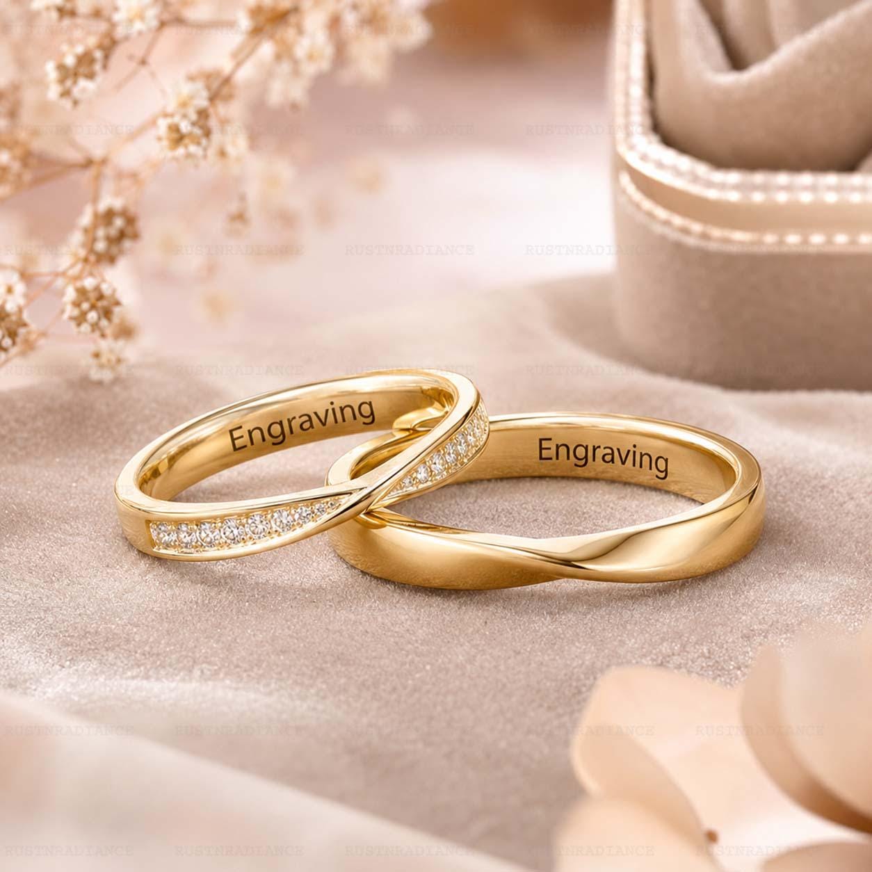 Custom gemstone rings. bridal sets - Etsy 日本