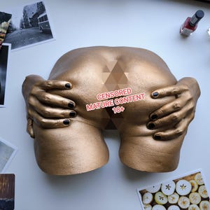 Athletic Girl Body Casting- Erotic Wall Hanging Art, Statement Piece