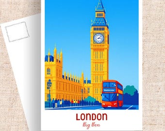 30 Cartoline Di Londra – Paesaggi E Monumenti, Multipack Misto, Viaggio, Souvenir E Regalo