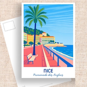 Carte postale nice d'occasion - Collection