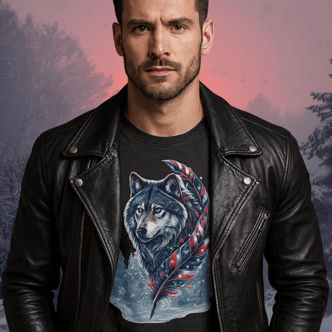 Retro Wolf T-shirt, Wolf Meme Shirt, Vintage Wolves Tee, Funny Wolf ...