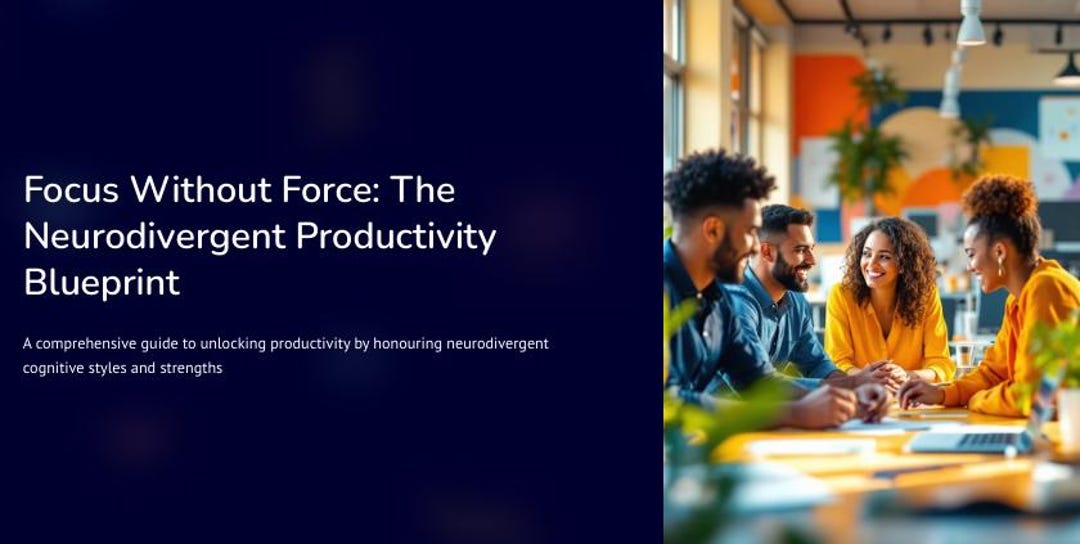 Without Force Focus Without Force: the Neurodivergent Productivity Blueprint - Etsy