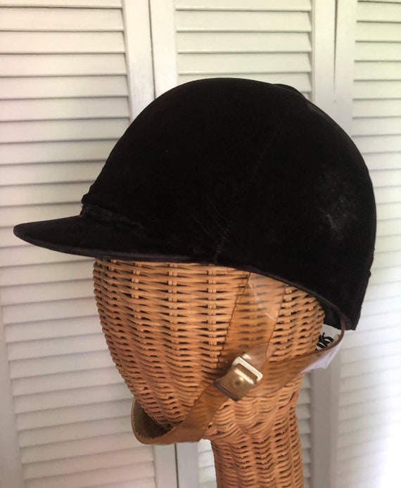 Vintage equestrian hat equestrian helmet child’s | Etsy