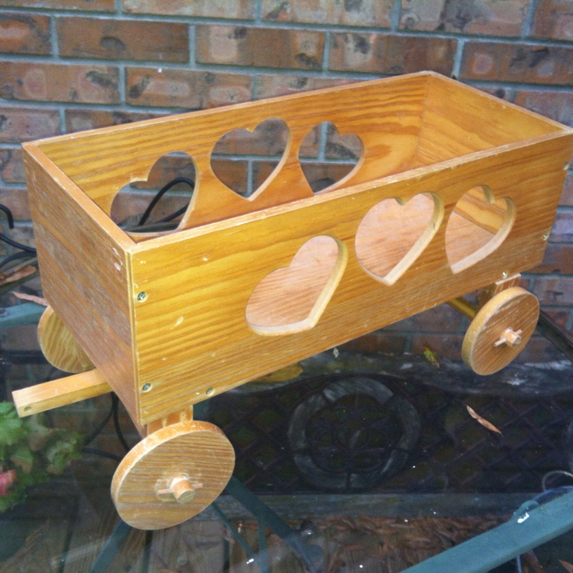 Wood Wagon Toy Wagon Etsy