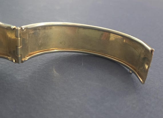 Sarah Coventry "Versailles" Hinged Statement Brac… - image 10