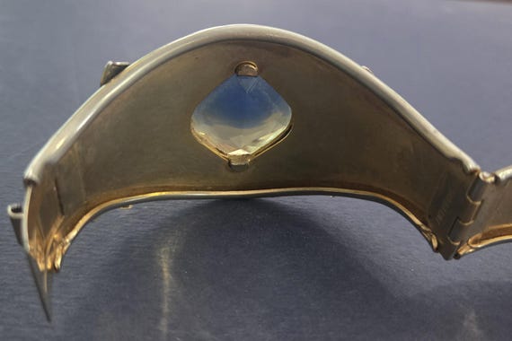 Sarah Coventry "Versailles" Hinged Statement Brac… - image 13