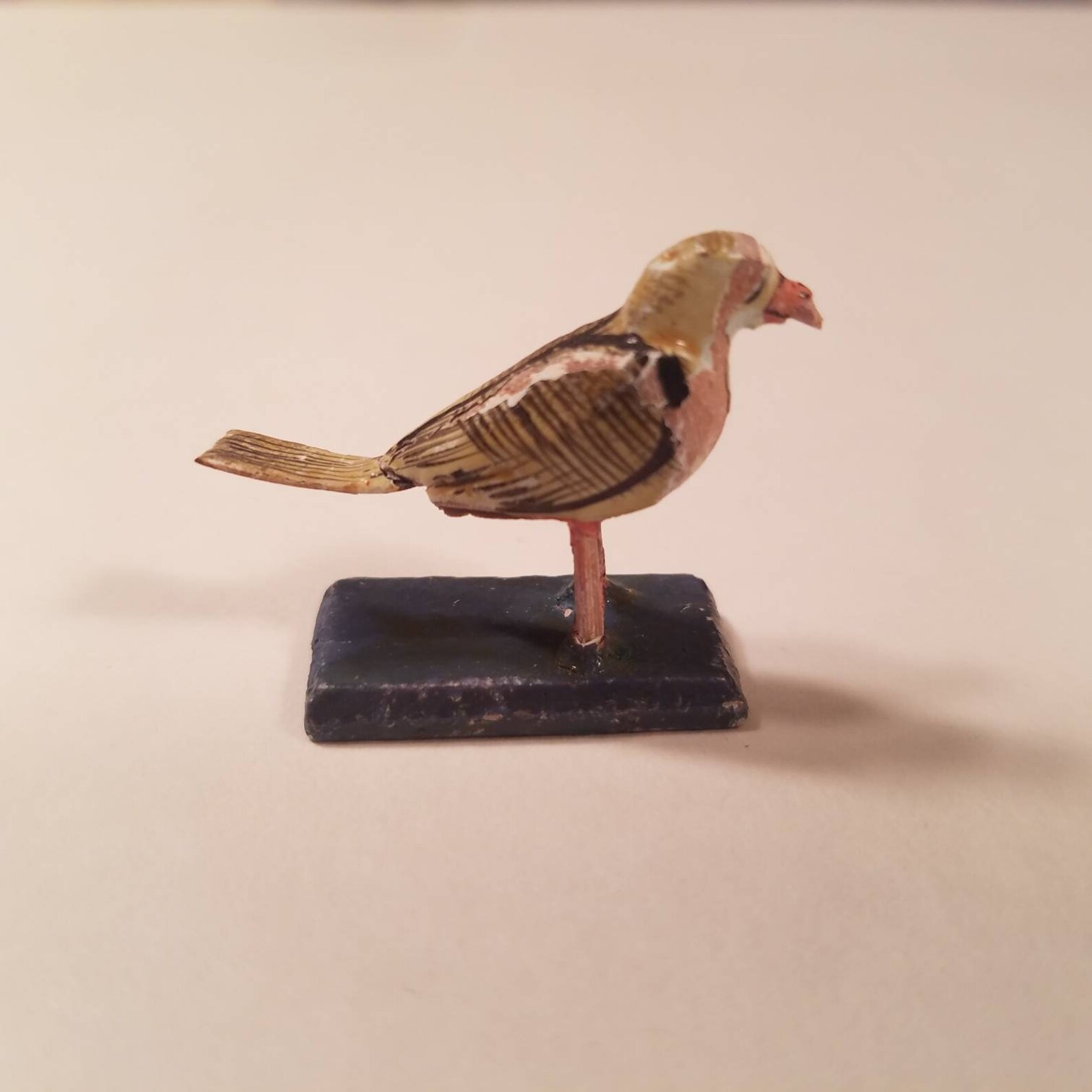 Exotic Bird Figures, Vintage 1940's, Nirmal Toy, India Handcraft, Ponki