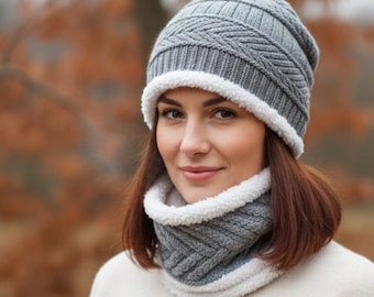 Winter Hat, Neck Warmer & Cagoule Sewing Pattern | Unisex Design (PDF Download)