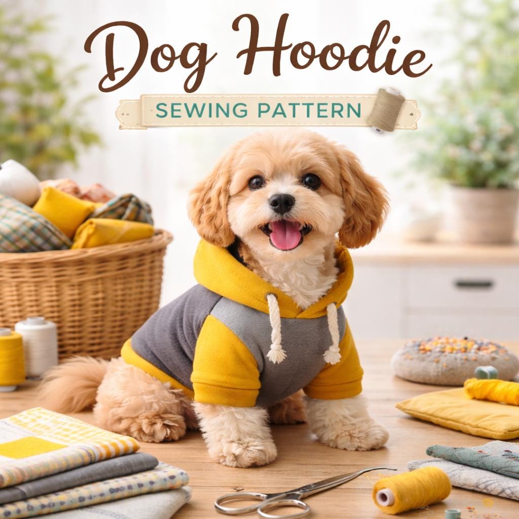 Boxer Dog Sewing Pattern