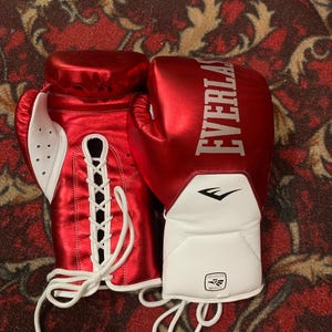 Everlast Elite Pro-bokshandschoenen Pro Fight Sparring-trainingshandschoenen met veters