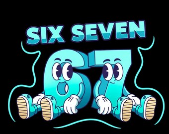 6 7 Meme Six Seven 67 Hands Meme Funny Png, Six Seven 67 Meme Gen Alpha ...